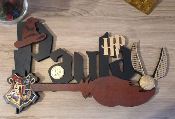 Rótulo Personalizado de ¨Harry Potter¨