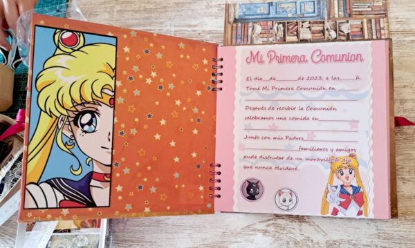 Libro de Firmas ¨Sailor Moon¨ - Imagen 4