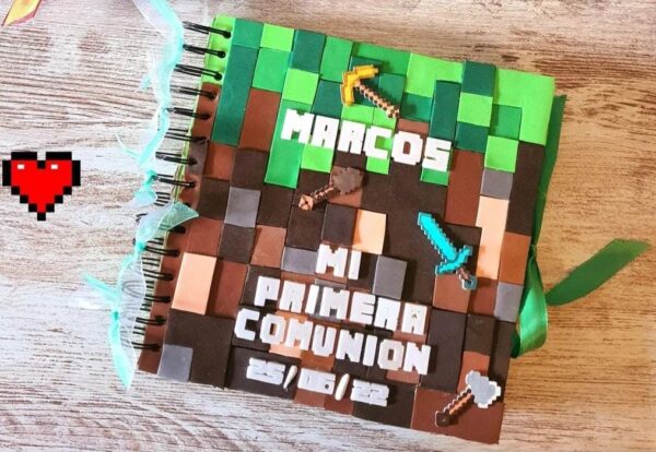 Libro de firmas "Minecraft"