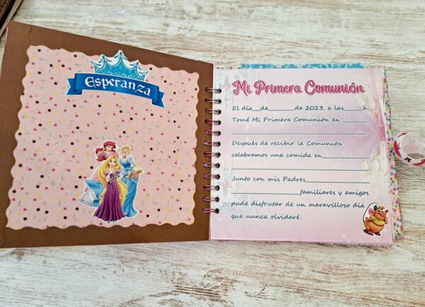 Libro de firmas "Princesas Disney" - Imagen 4