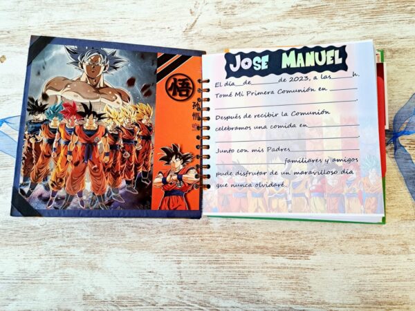 Libro de firmas "Dragón Ball Z" - Imagen 3