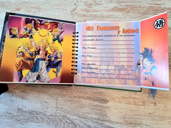 Libro de firmas "Dragón Ball Z" - Imagen 2