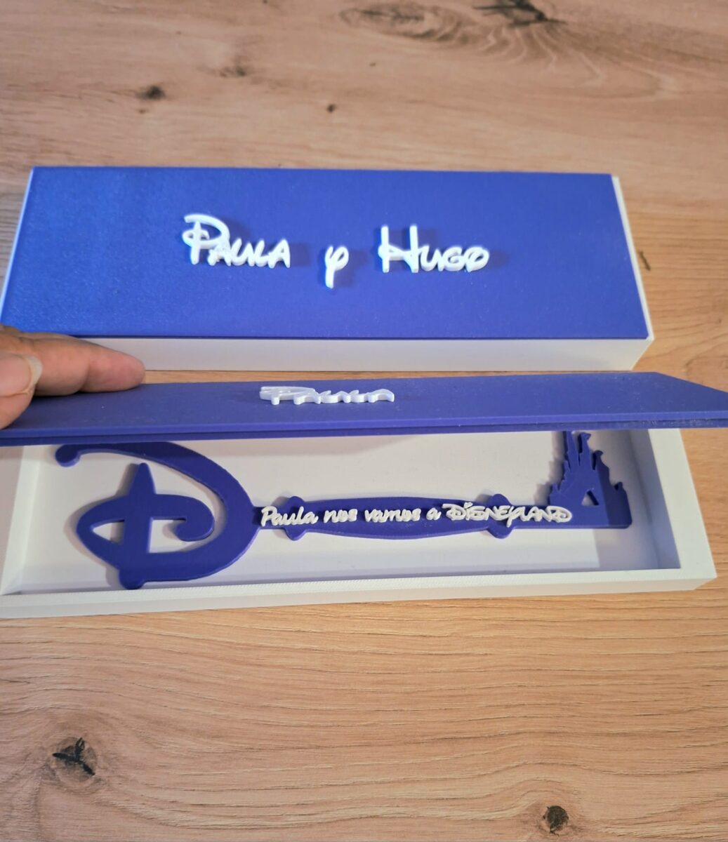 Llaves de Disney personalizada con caja